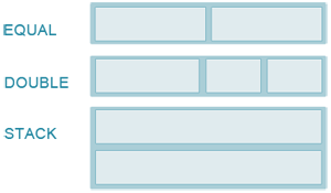 Module layouts Module layouts